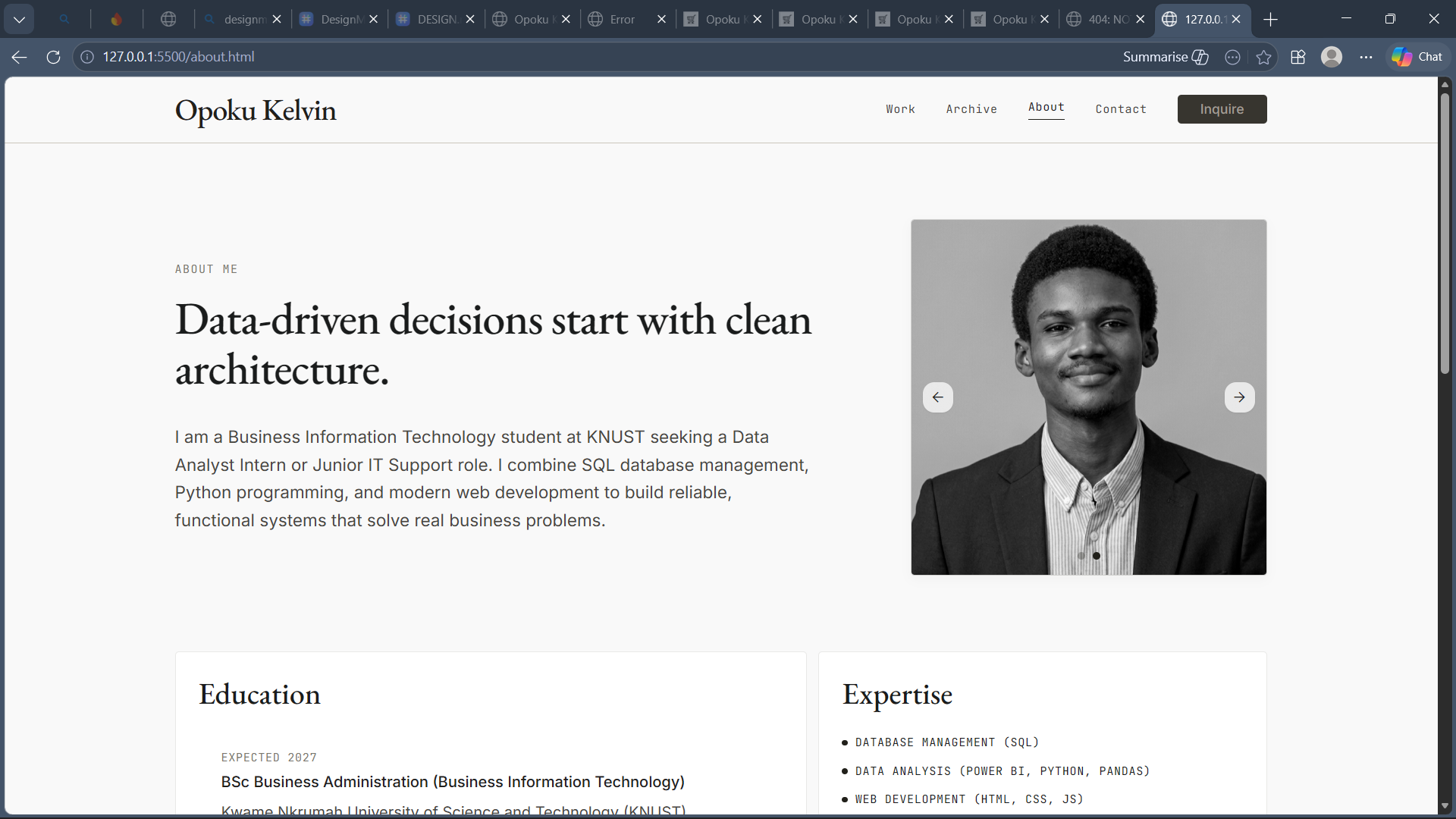 Personal Portfolio